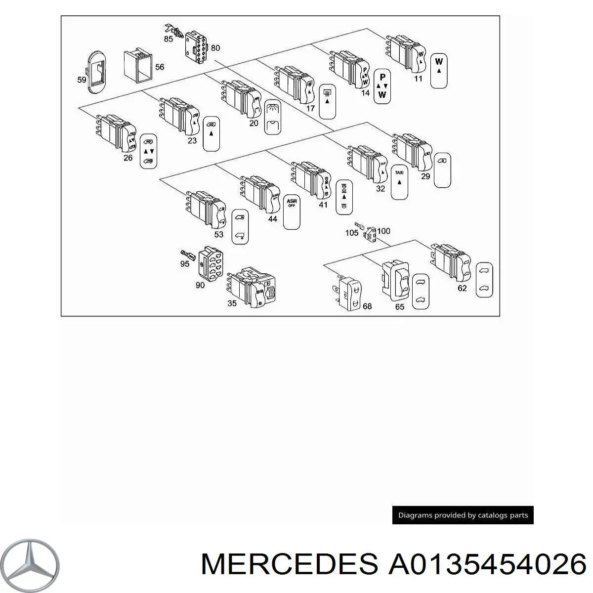 0135454026 Mercedes