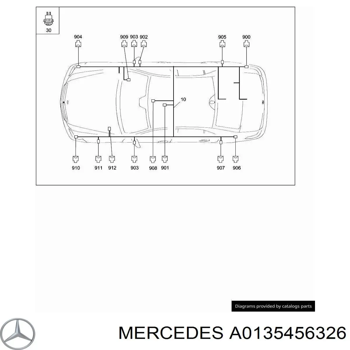  Mercedes A0135456326 precio, desde 12,46 EUR