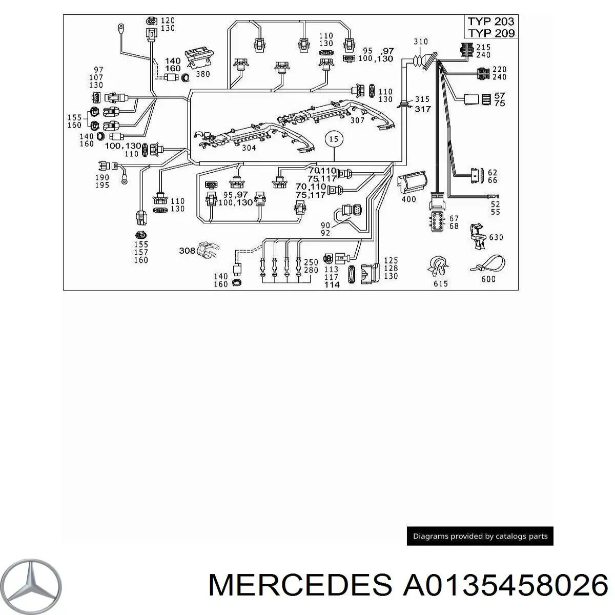 A0135458026 Mercedes