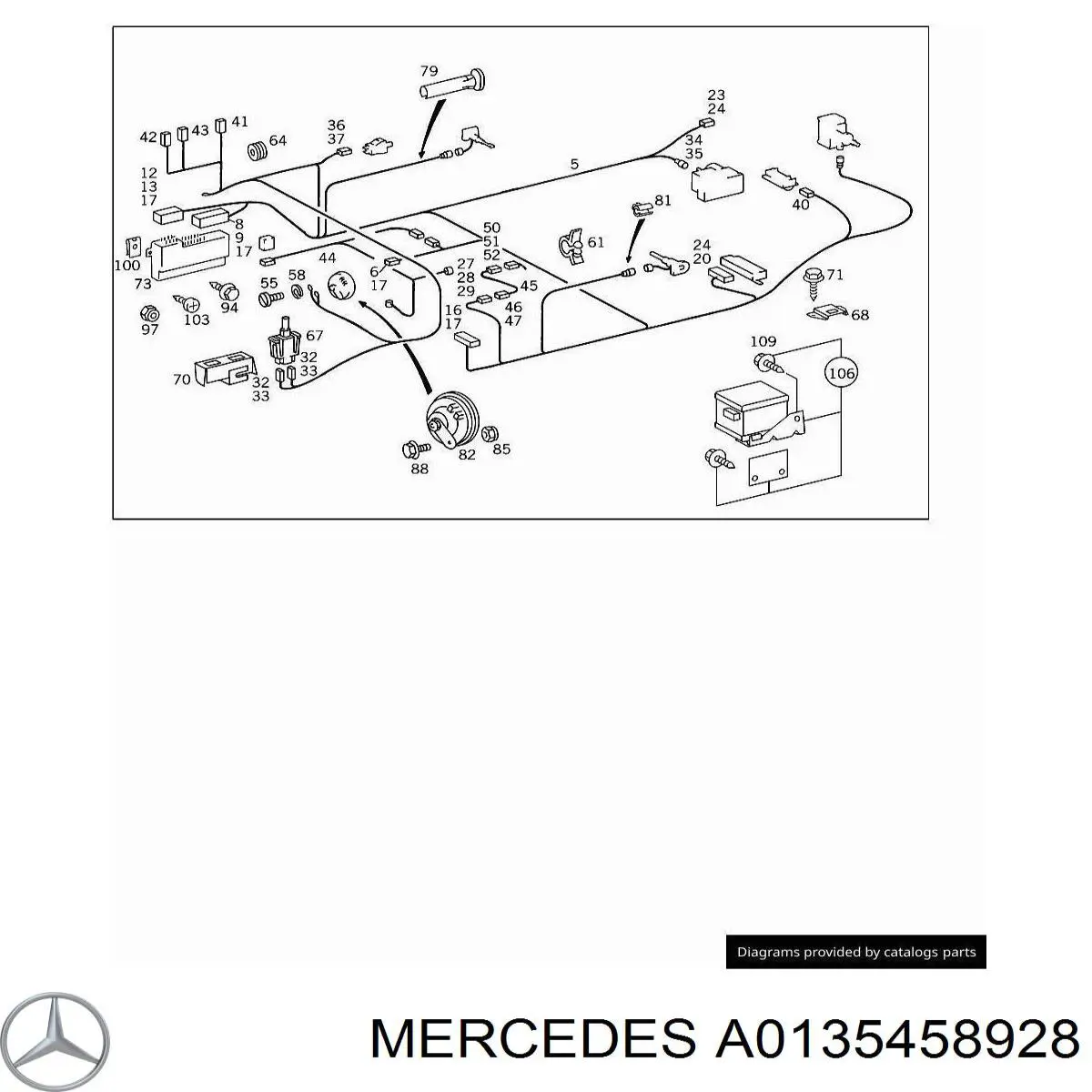 0135458928 Mercedes