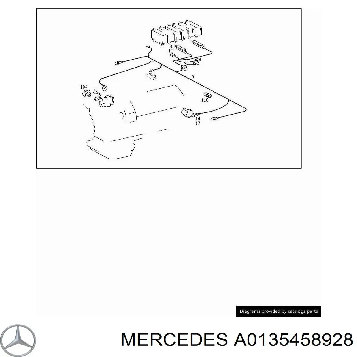  Mercedes A0135458928 precio, desde 11,86 EUR