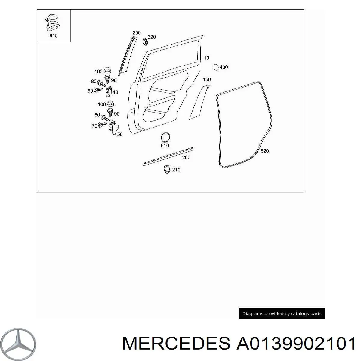  A0139902101 Mercedes