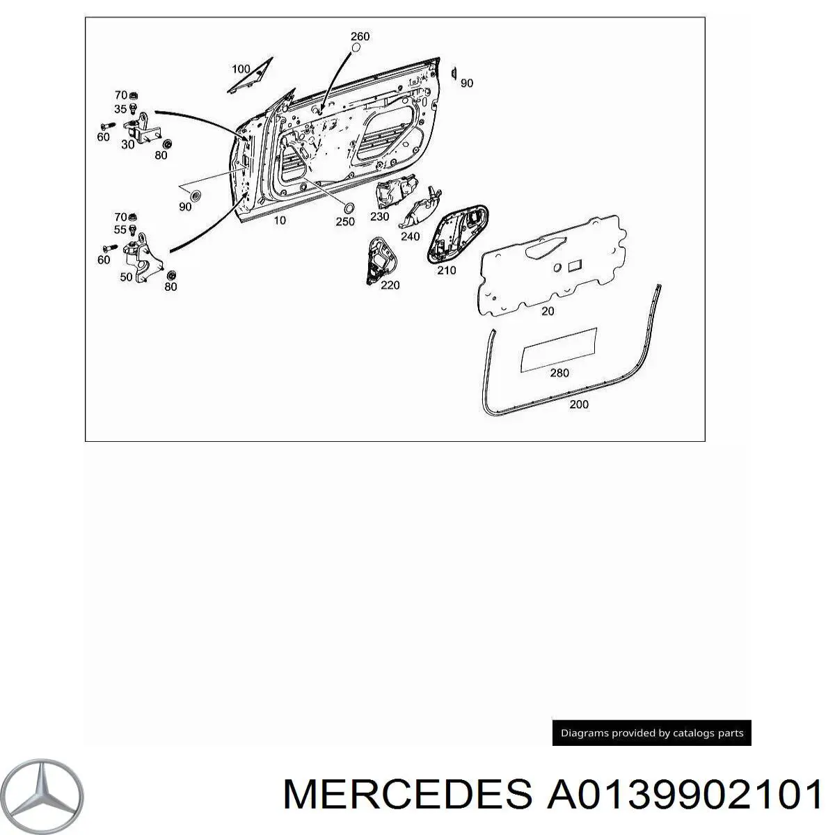 A0139902101 Mercedes 