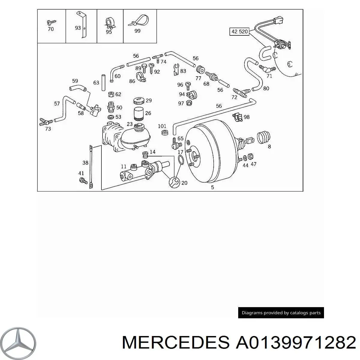 A0139971282 Mercedes