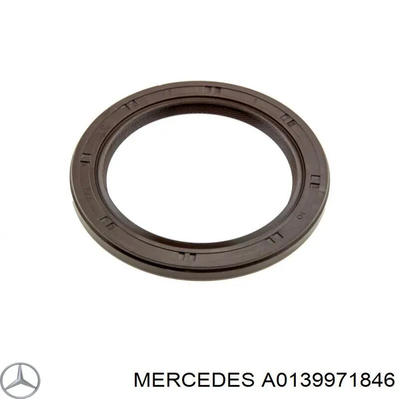 A0139971846 Mercedes anillo retén de semieje, eje delantero