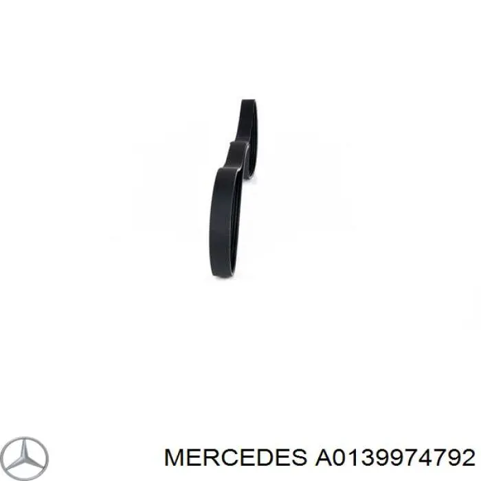 A0139974792 Mercedes correa trapezoidal