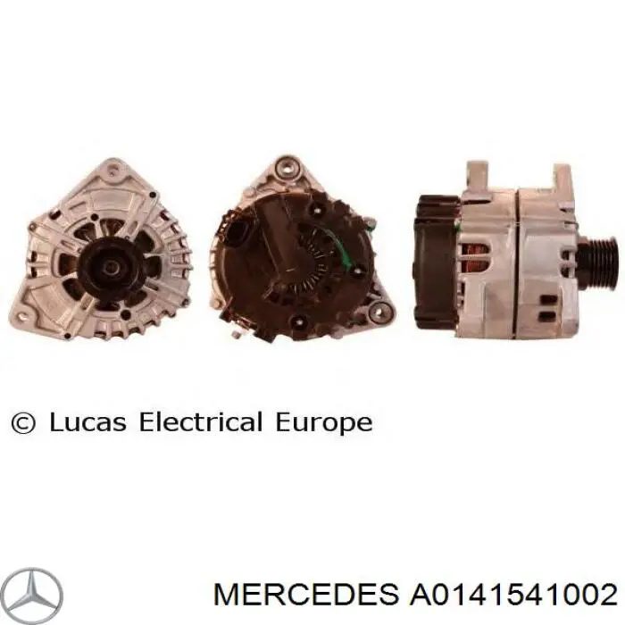 A0141541002 Mercedes alternador