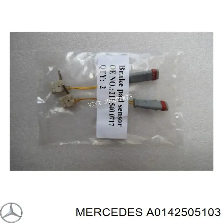 Disco de embrague A0142505103 Mercedes