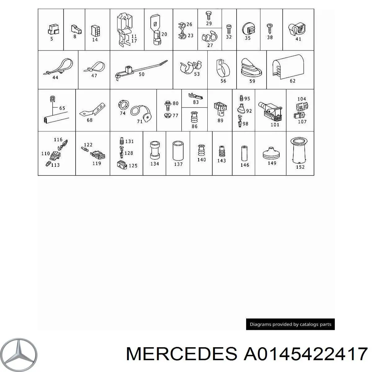 A0145429817 Mercedes 