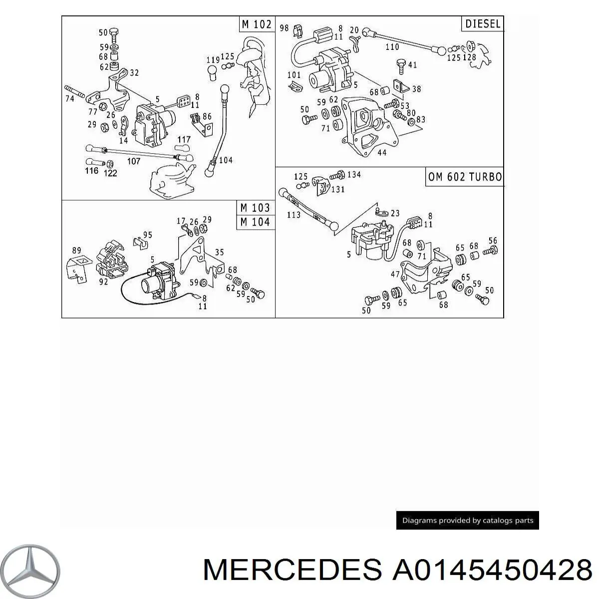Comprar A0145450428 Mercedes 