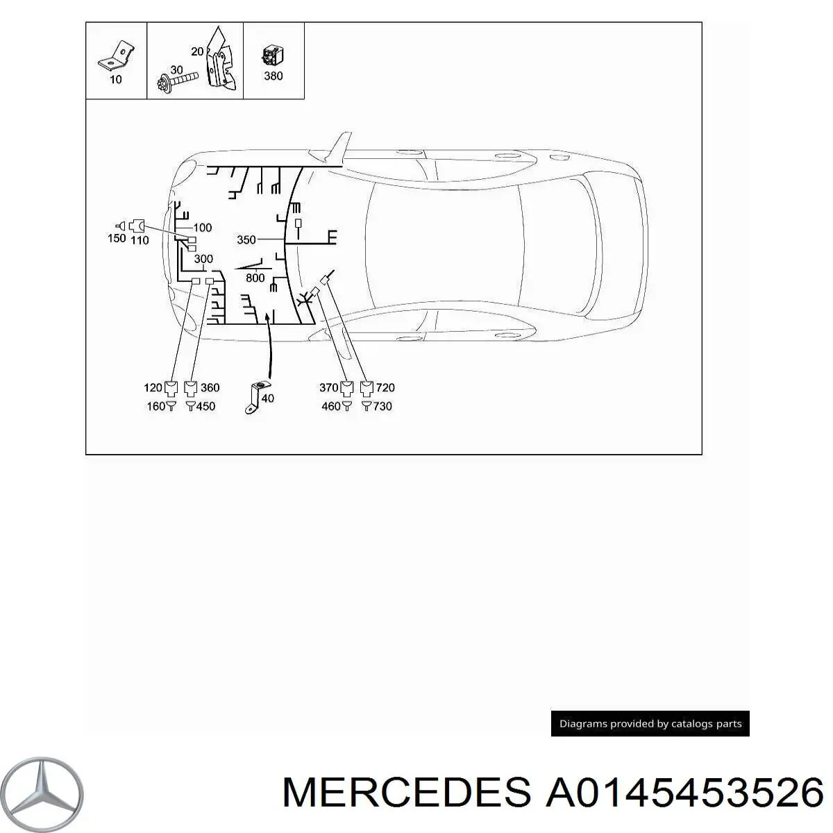 A0145453526 Mercedes 