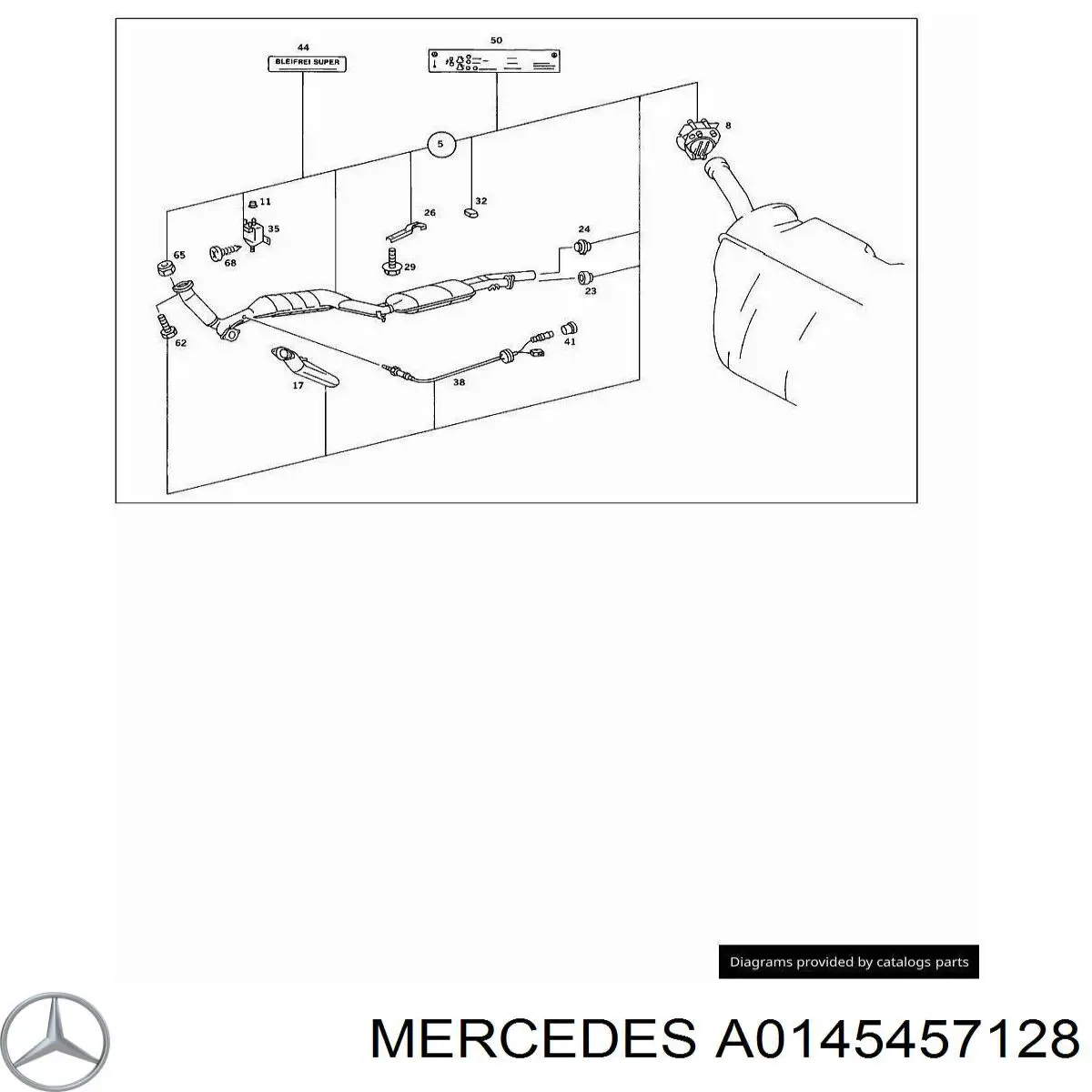 A0145457128 Mercedes