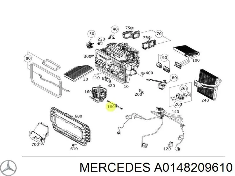 0148209610 Mercedes