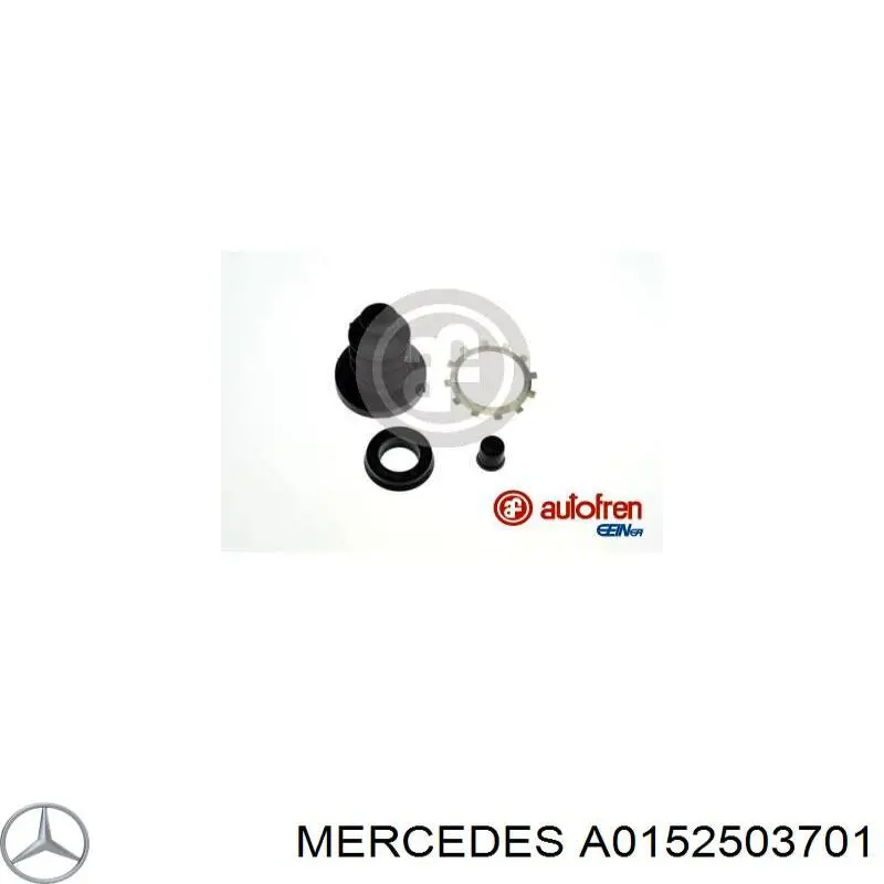 A0152503701 Mercedes kit de embrague (3 partes)