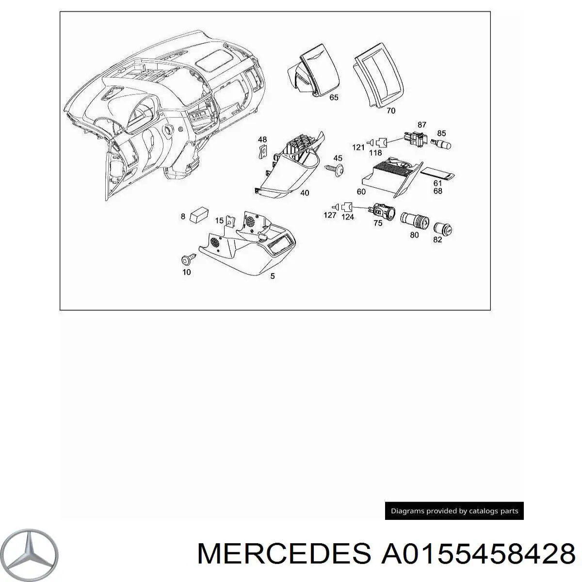 A0155458428 Mercedes