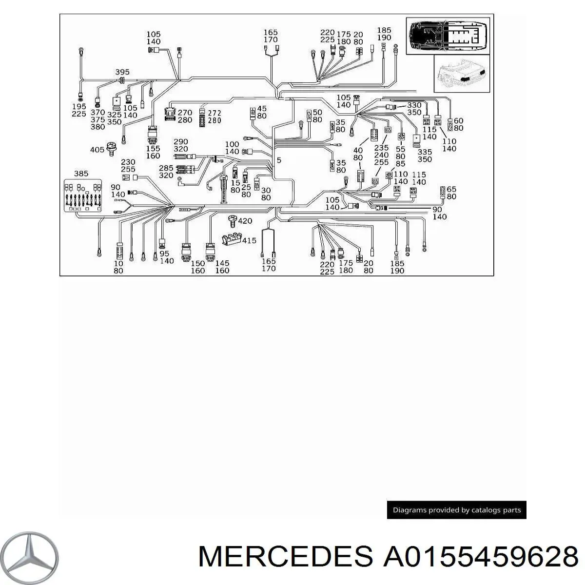  Mercedes A0155459628 precio, desde 7,86 EUR