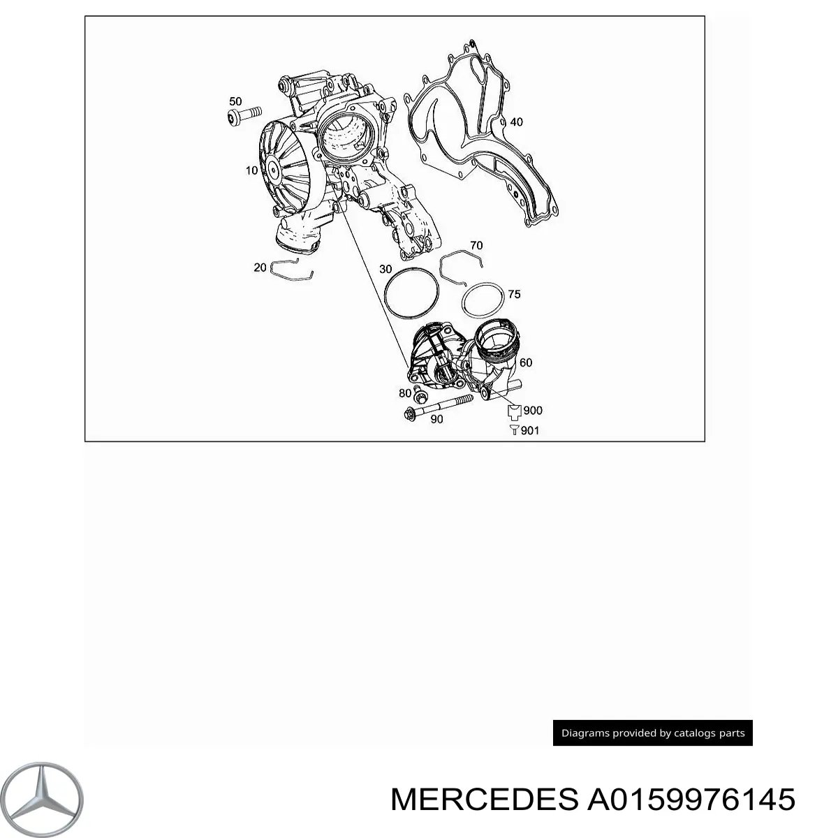 Junta de termostato Mercedes A0159976145 precio, desde 5,61 EUR