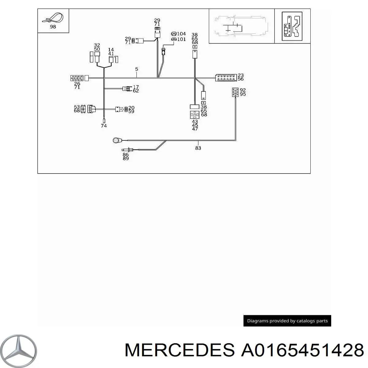  Mercedes A0165451428