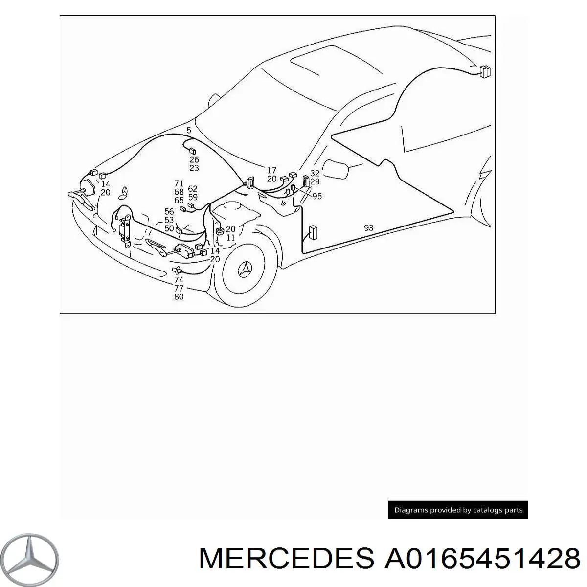 A0165451428 Mercedes