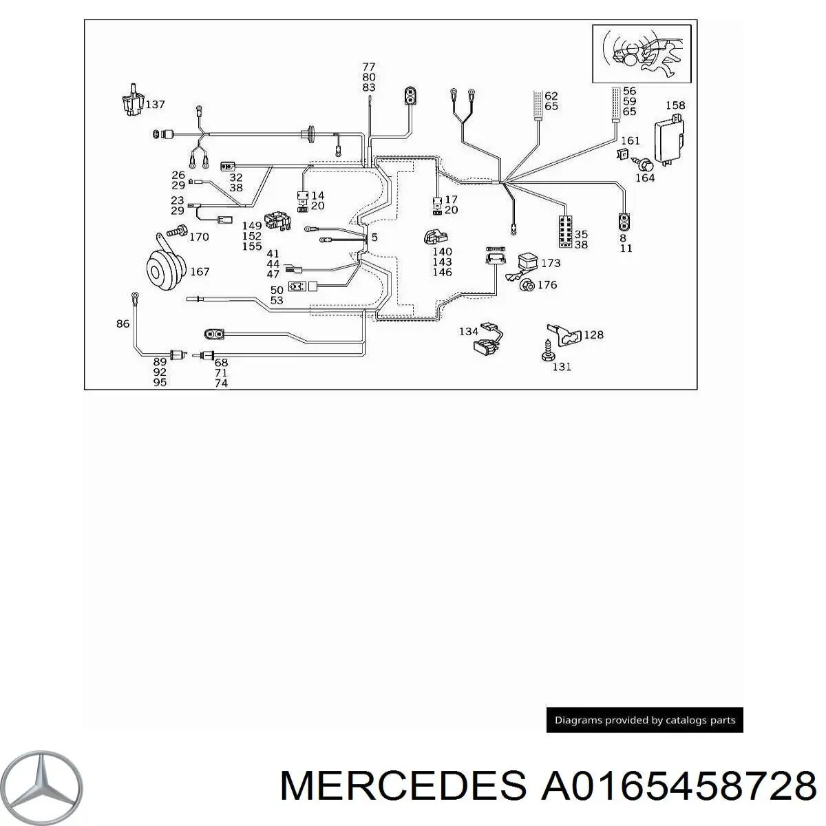 A0165458728 Mercedes 