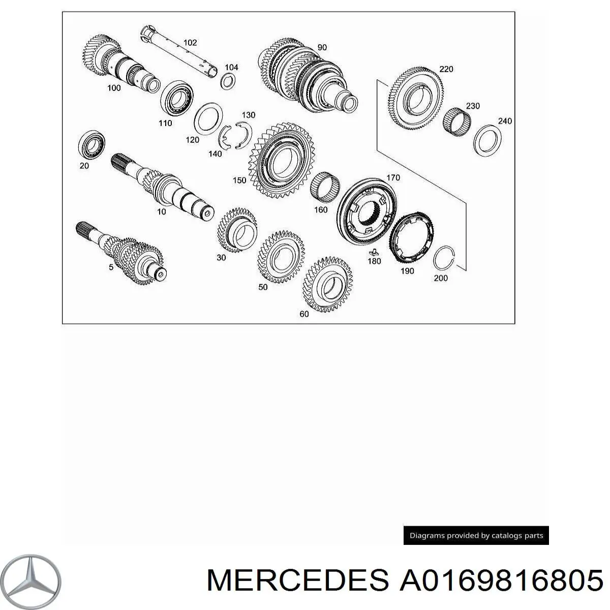 A0169816805 Mercedes