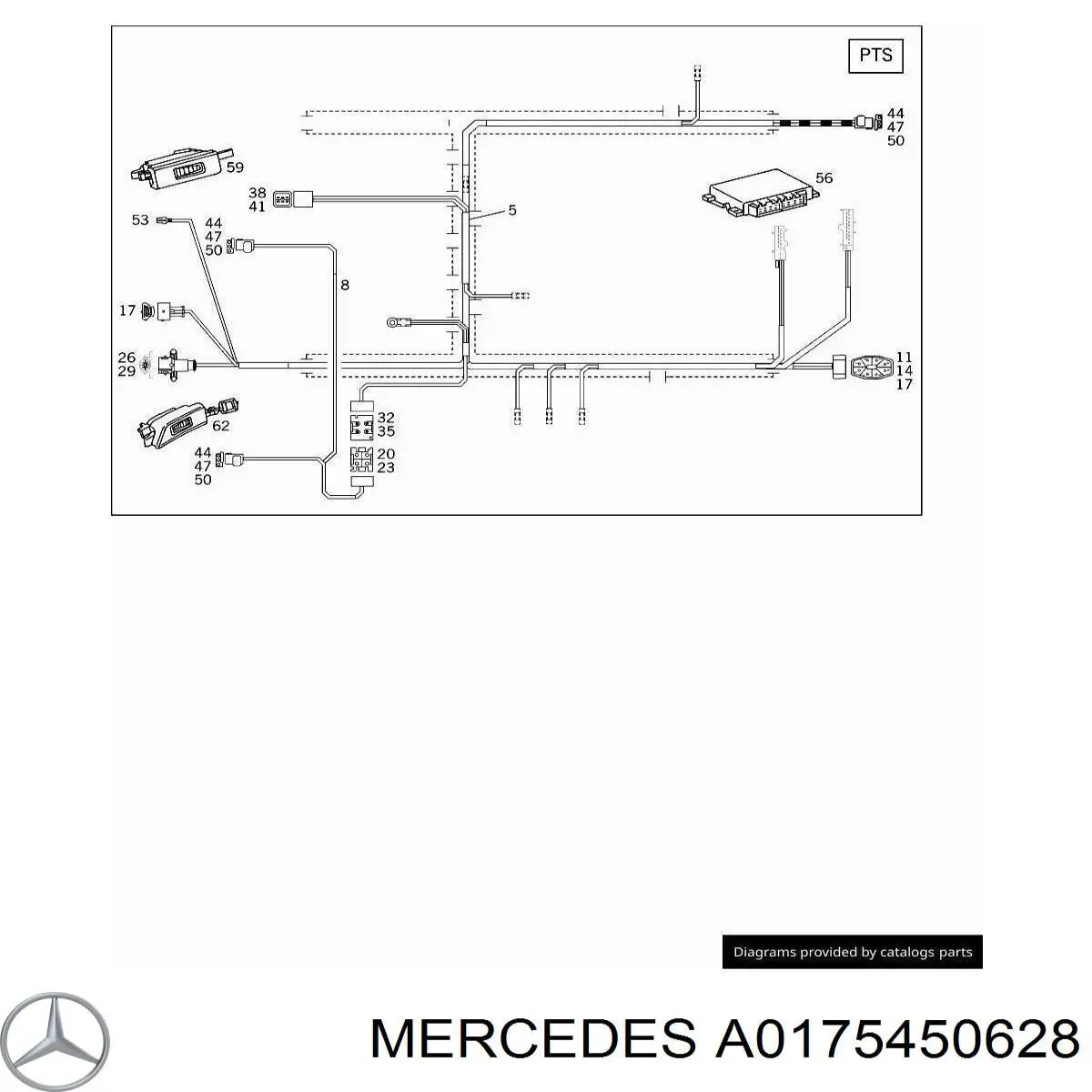  Mercedes A0175450628 precio, desde 19,19 EUR