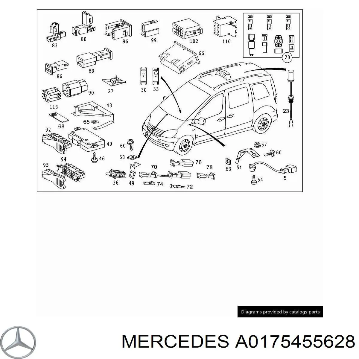 A0175455628 Mercedes