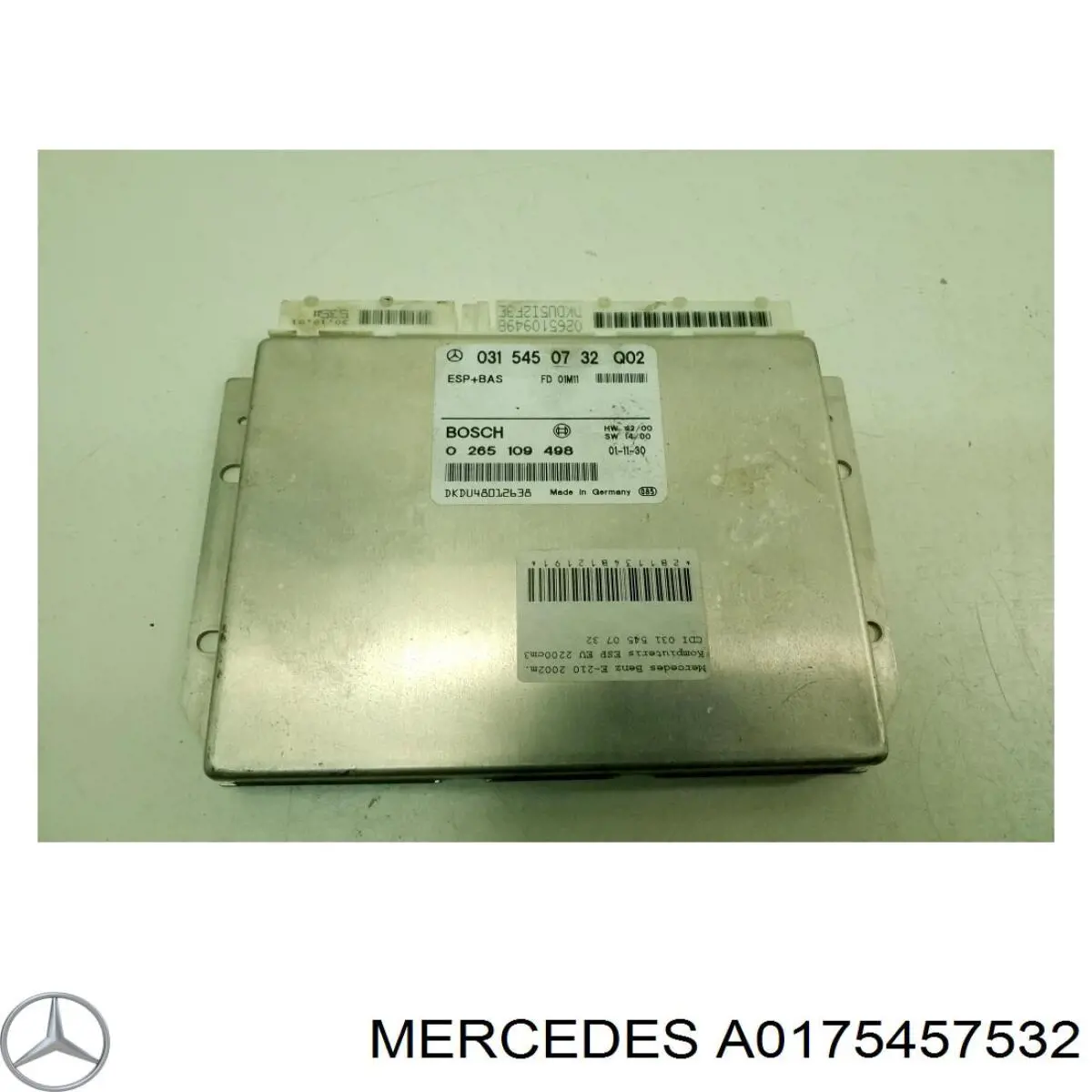 Comprar A0175457532 Mercedes Módulo de control ASR