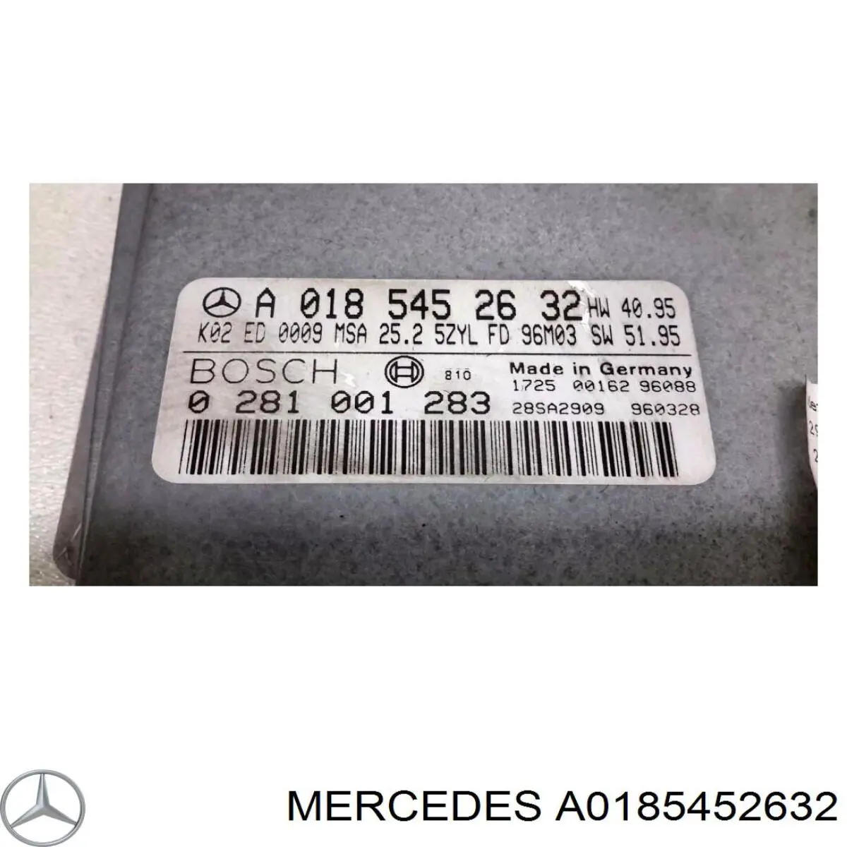 A0185452632 Mercedes módulo de control del motor (ecu)