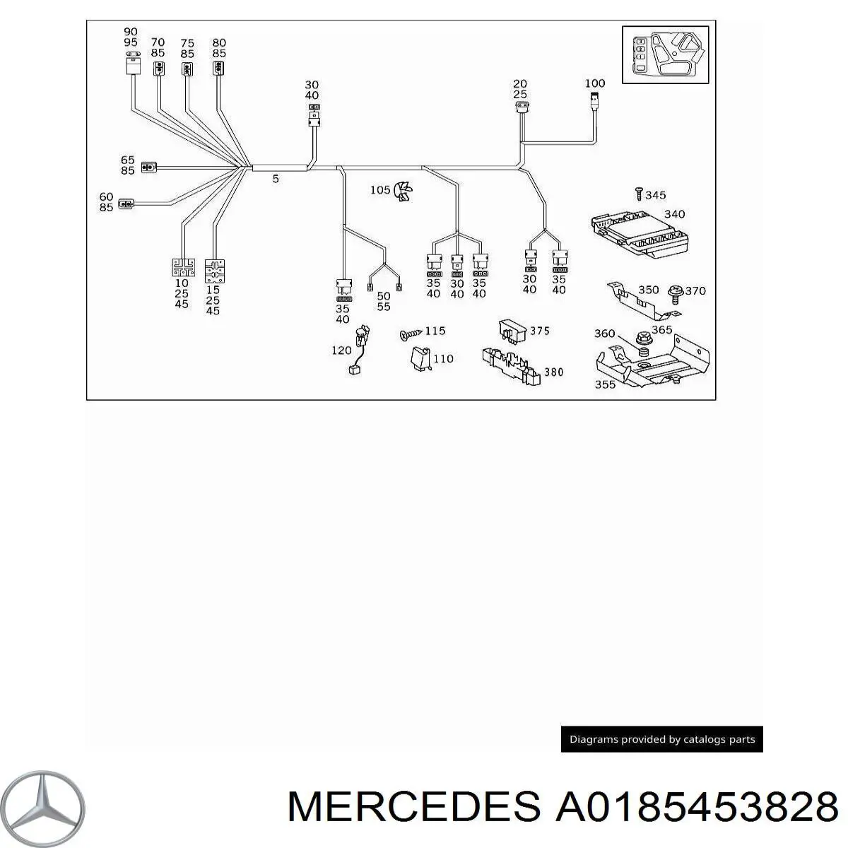 0185453828 Mercedes