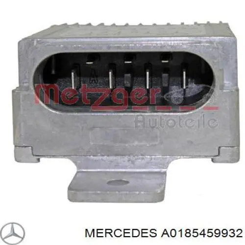 Comprar A0185459932 Mercedes Regulador de velocidad del ventilador de refrigeración (unidad de control)