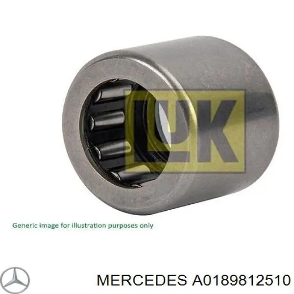 Cojinete piloto del cigüeñal Mercedes A0189812510 precio, desde 13,96 EUR