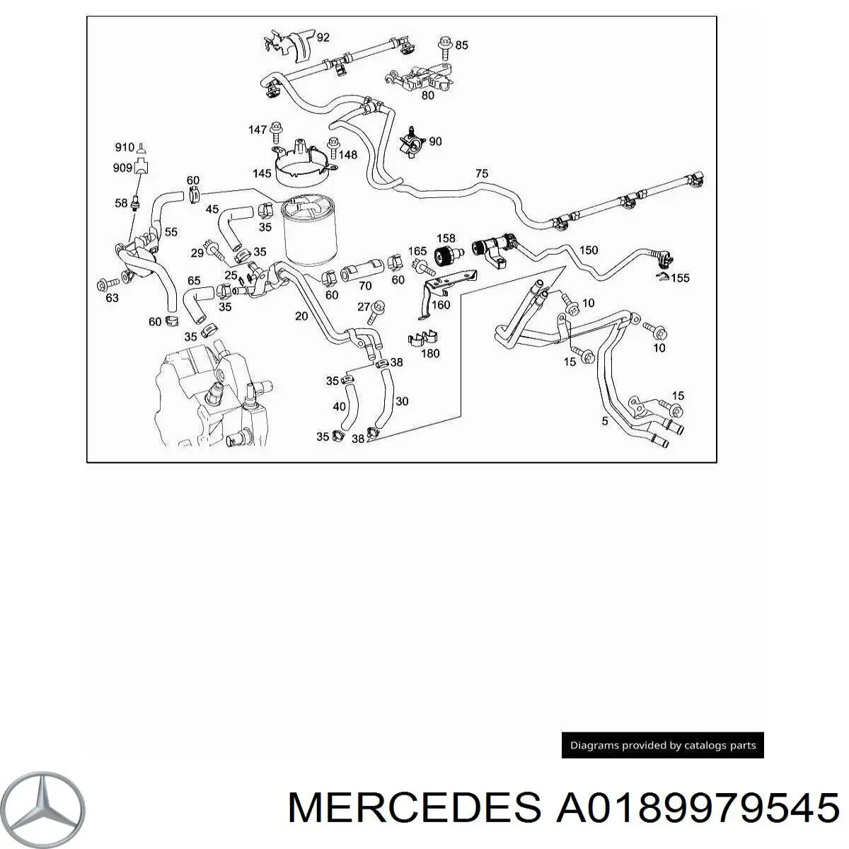 A0189979545 Mercedes