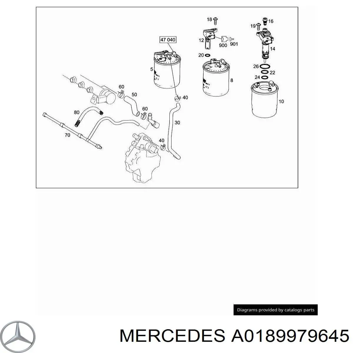  Mercedes A0189979645 precio, desde 7,35 EUR