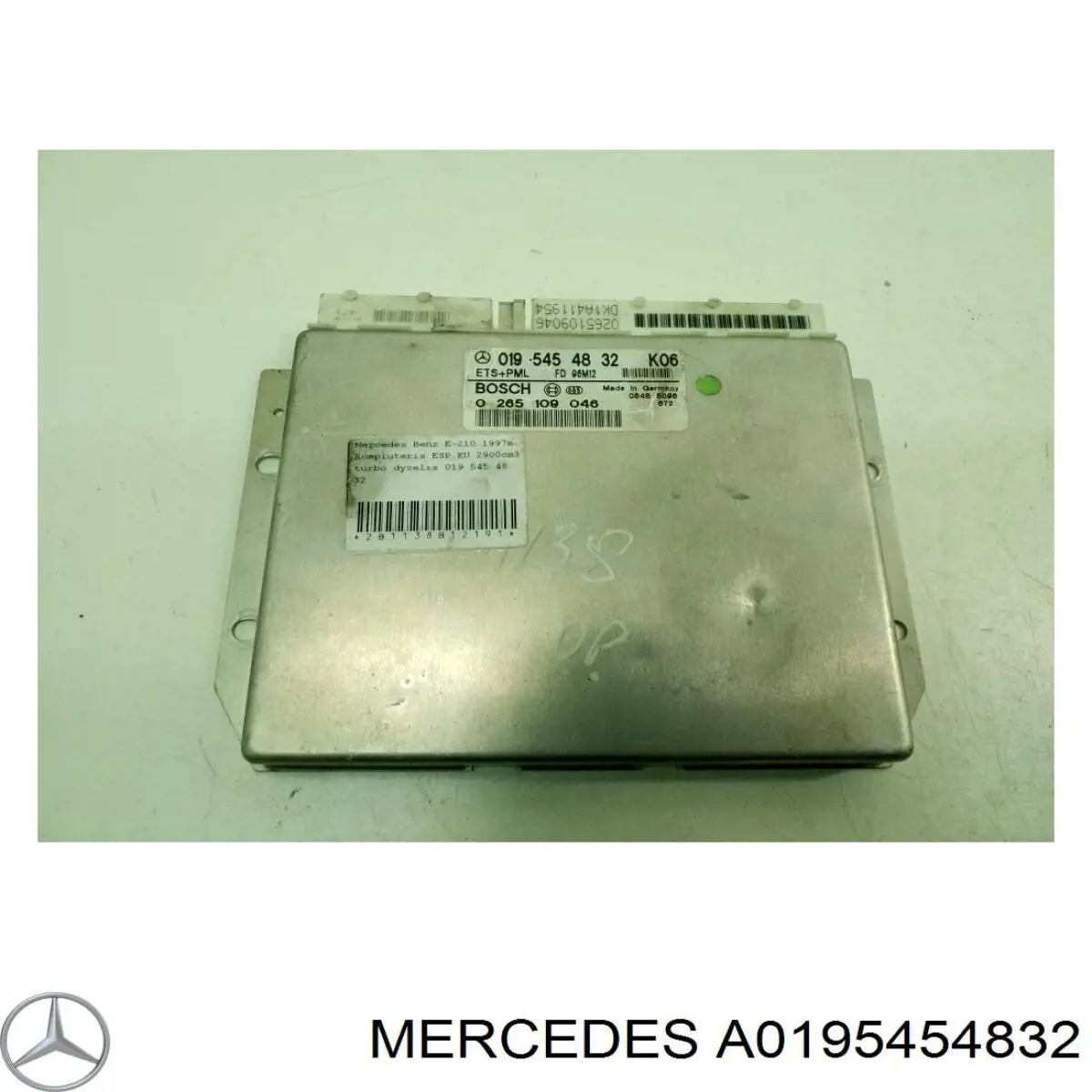  Mercedes A0195454832 precio, desde 43,71 EUR