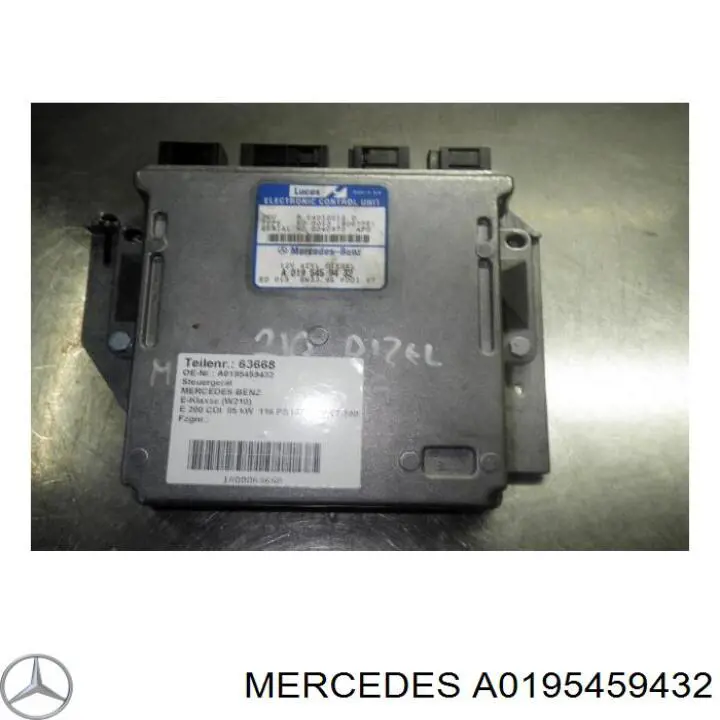 Unidad de control del motor  Mercedes A0195459432 precio, desde 123,42 EUR