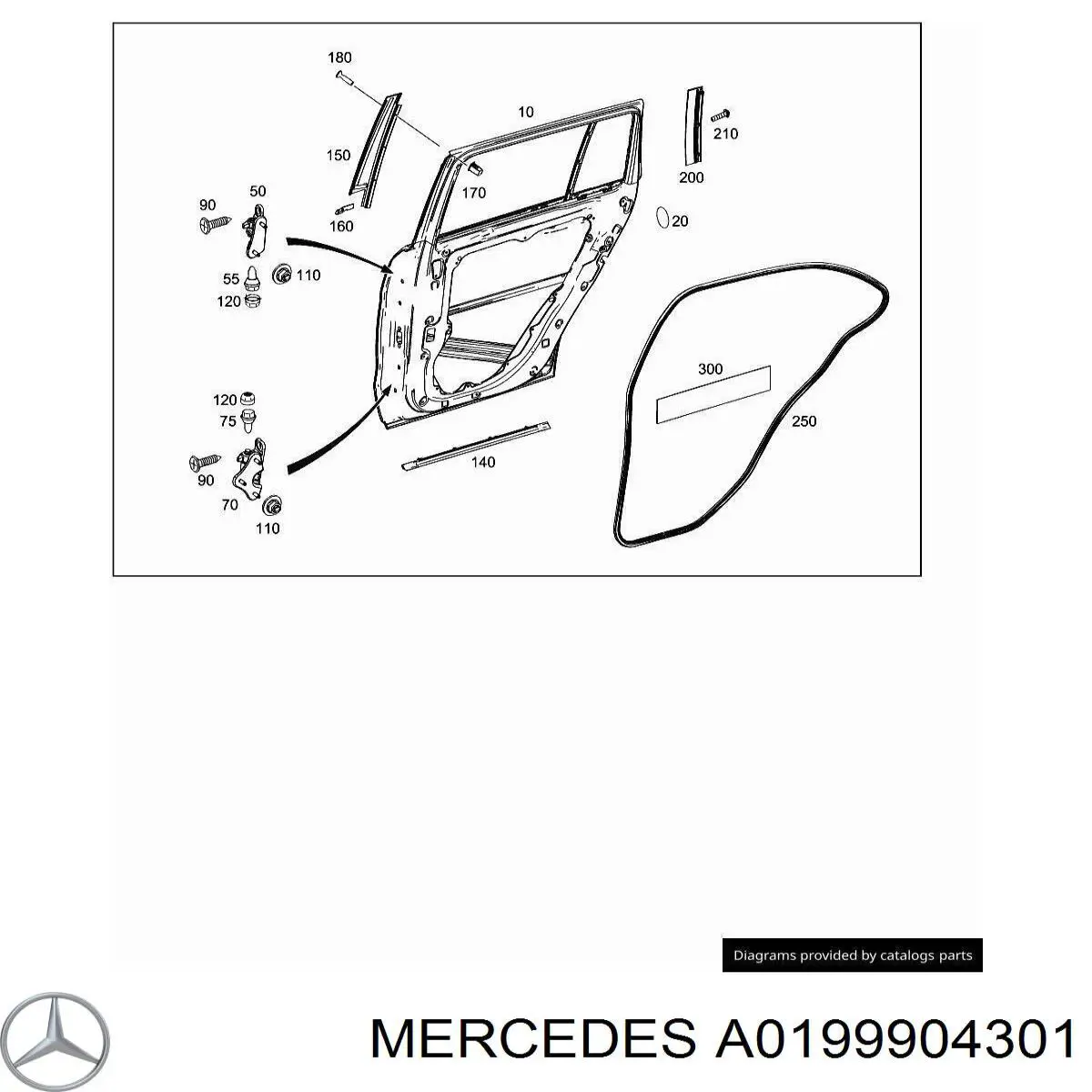 A0199904301 Mercedes