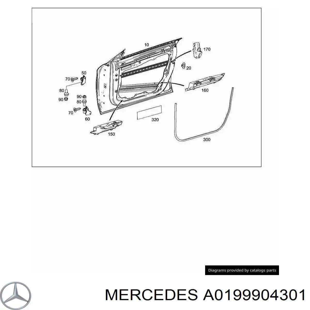 0199904301 Mercedes 