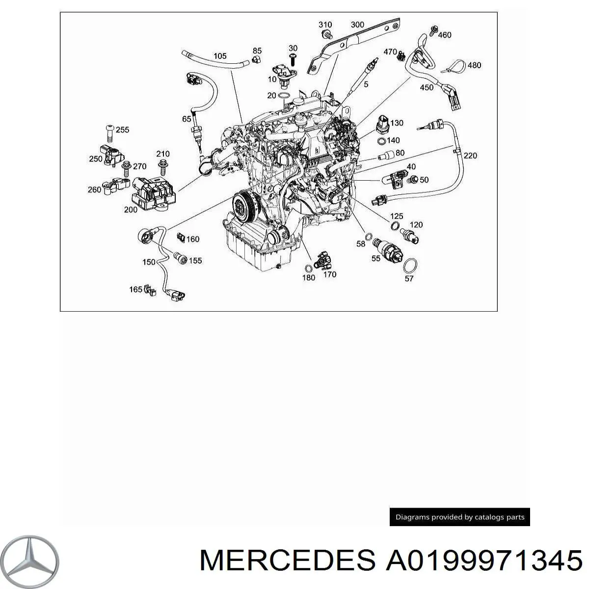  Mercedes A0199971345 precio, desde 14,07 EUR