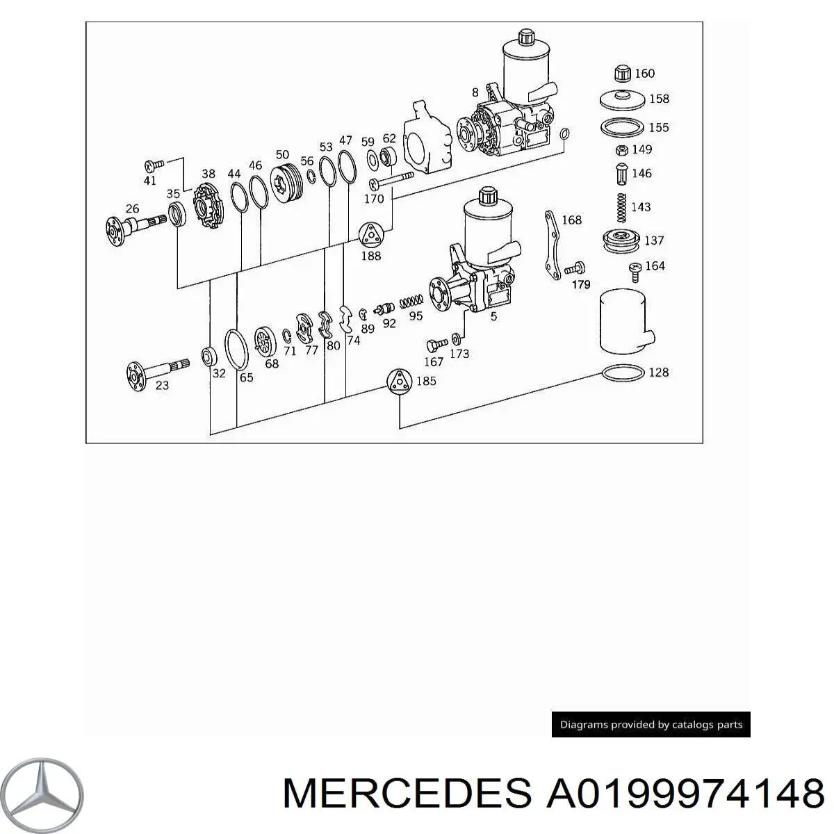  Mercedes A0199974148 precio, desde  