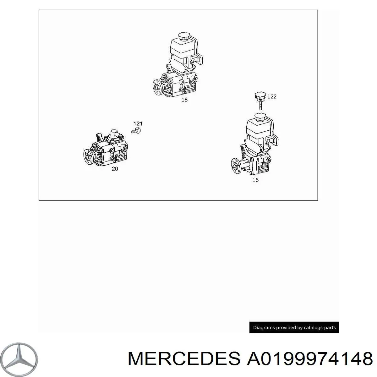 A0199974148 Mercedes 