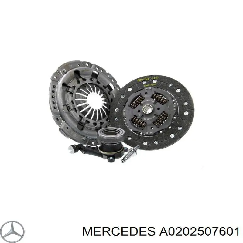 A0202507601 Mercedes embrague