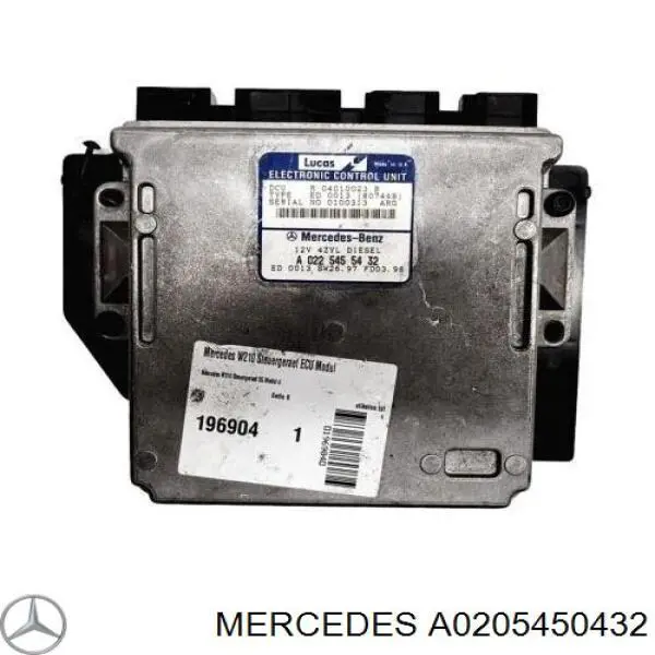 ECU A0205450432 Mercedes