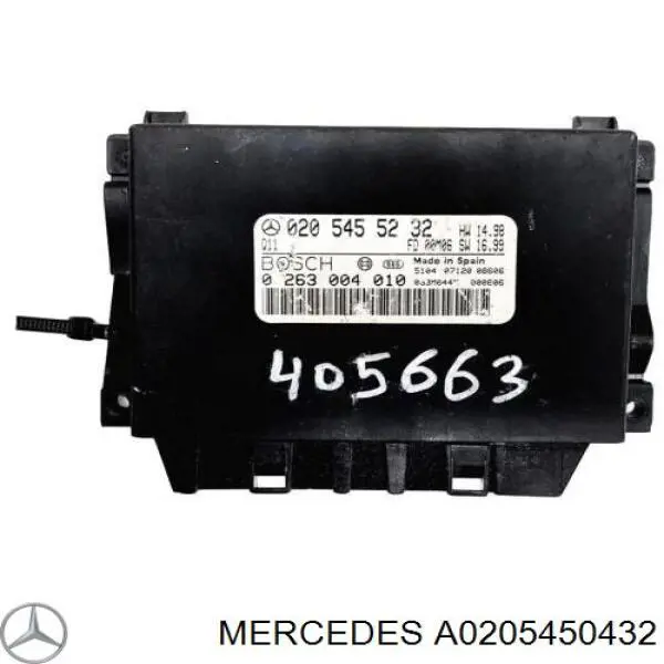 Unidad de control del motor  Mercedes A0205450432 precio, desde 76,96 EUR