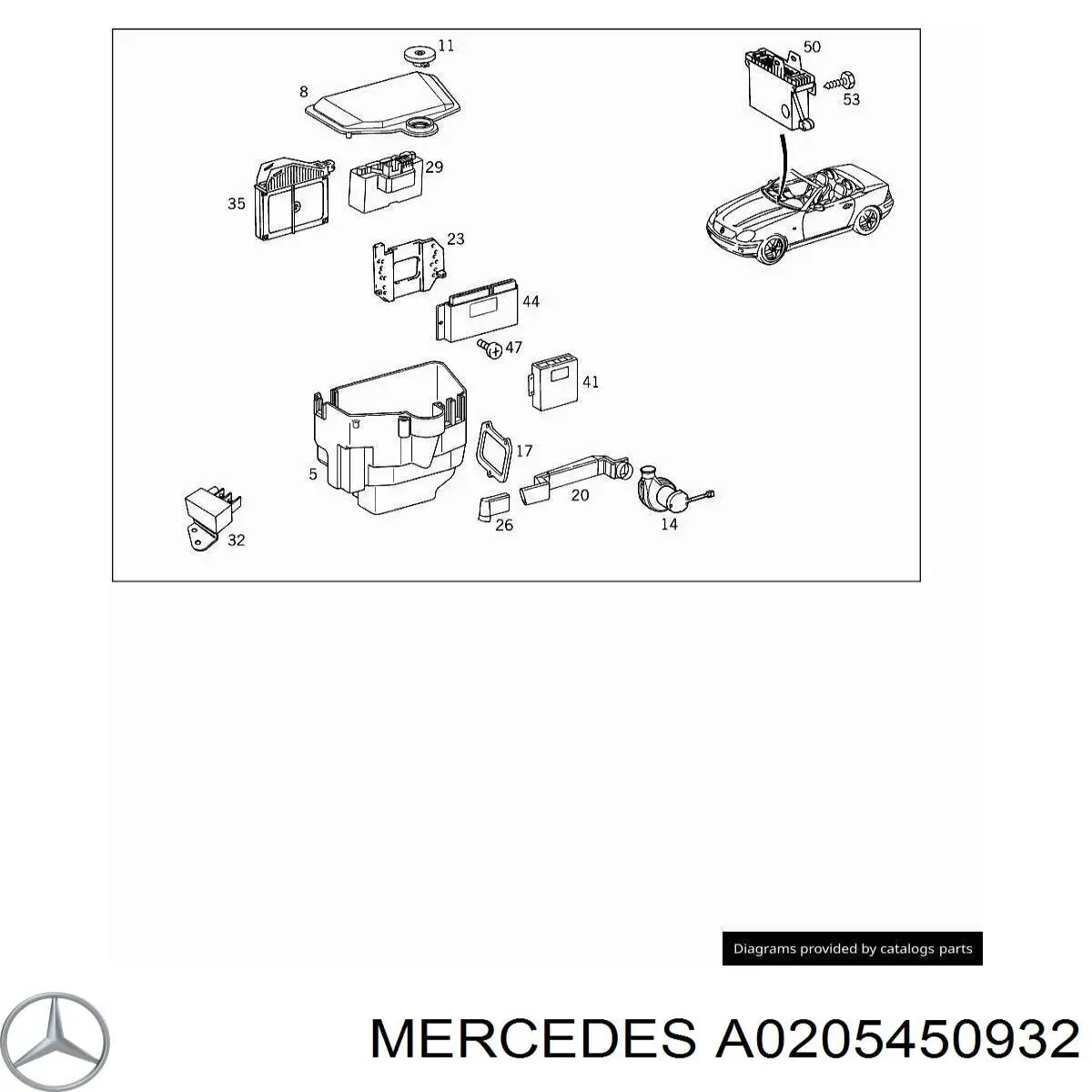 Unidad de control del motor  Mercedes A0235452232 precio, desde 116,16 EUR