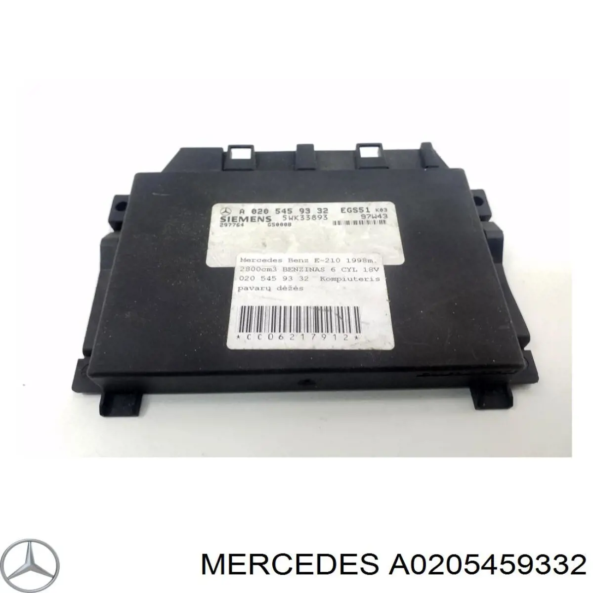 Comprar A0205459332 Mercedes Módulo de control electrónico de la transmisión automática