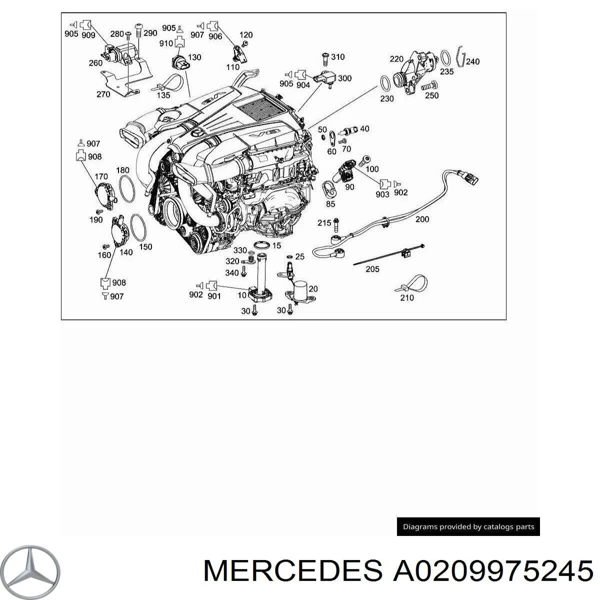 A0209975245 Mercedes