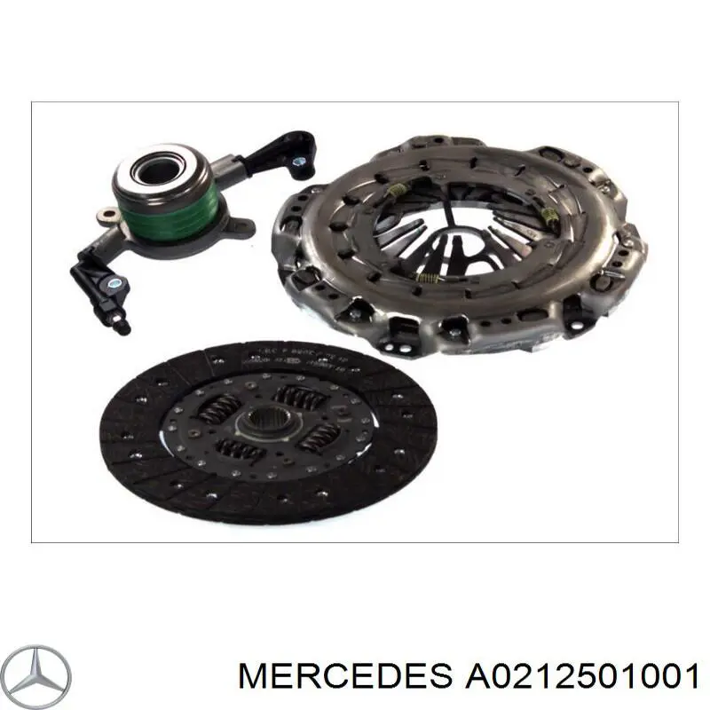A021250100180 Mercedes embrague