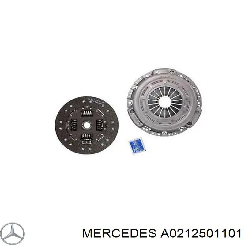 A0212501101 Mercedes Embrague motor