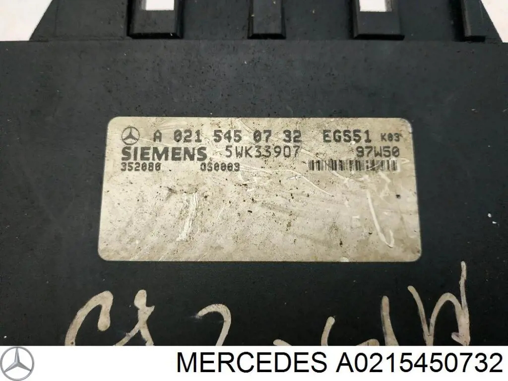 0215450732 Mercedes modulo de control electronico (ecu)